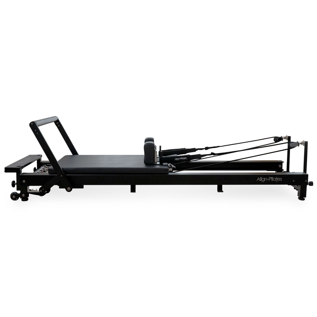 Align-Pilates C8-Pro Noir black Pilates reformer, alternate angle