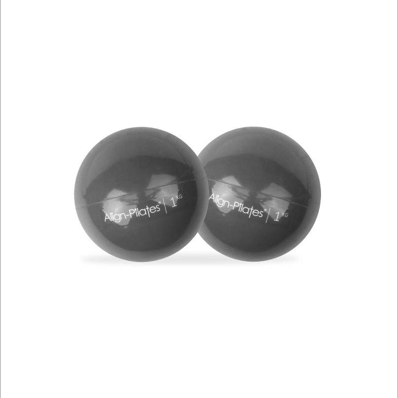 Align-Pilates Pro Soft Pilates Weights, pair of 1kg
